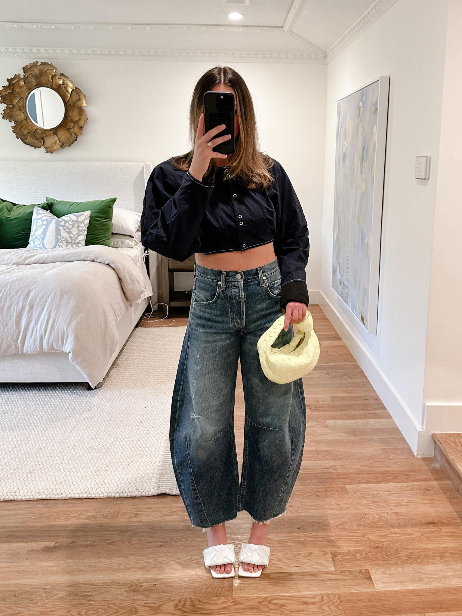 Horseshoe Jean in Magnolia  Roupas legais, Roupas, Tendencias