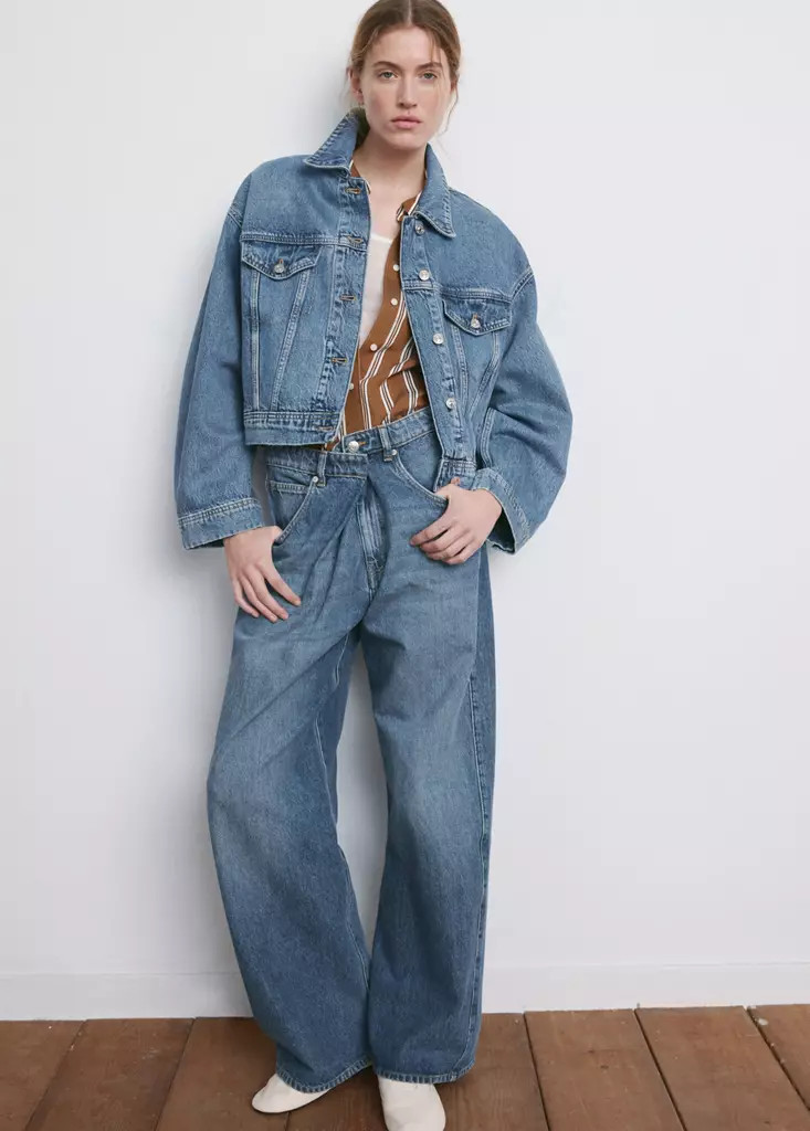 Pockets denim jacket - Women | MANGO USA | Mango (US/MX/AU)