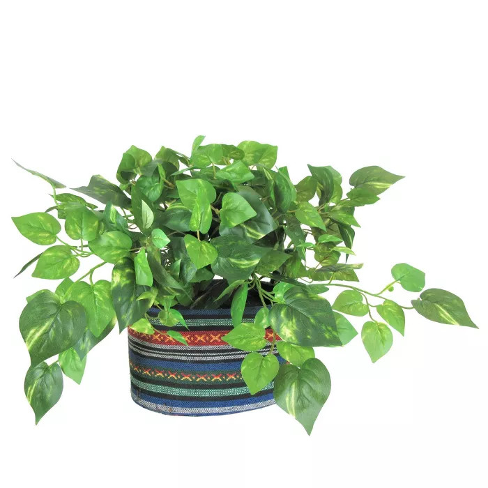 16" Artificial Pothos Plant - LCG Florals | Target