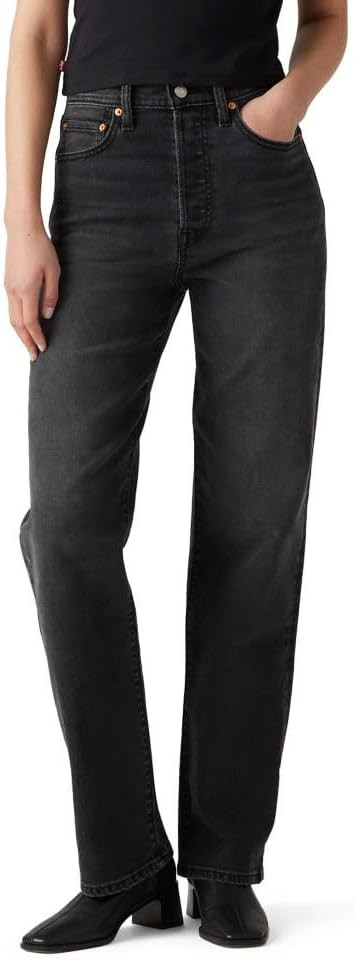 Levi's Women's Ribcage Straight Full Length Jeans | Amazon (US)