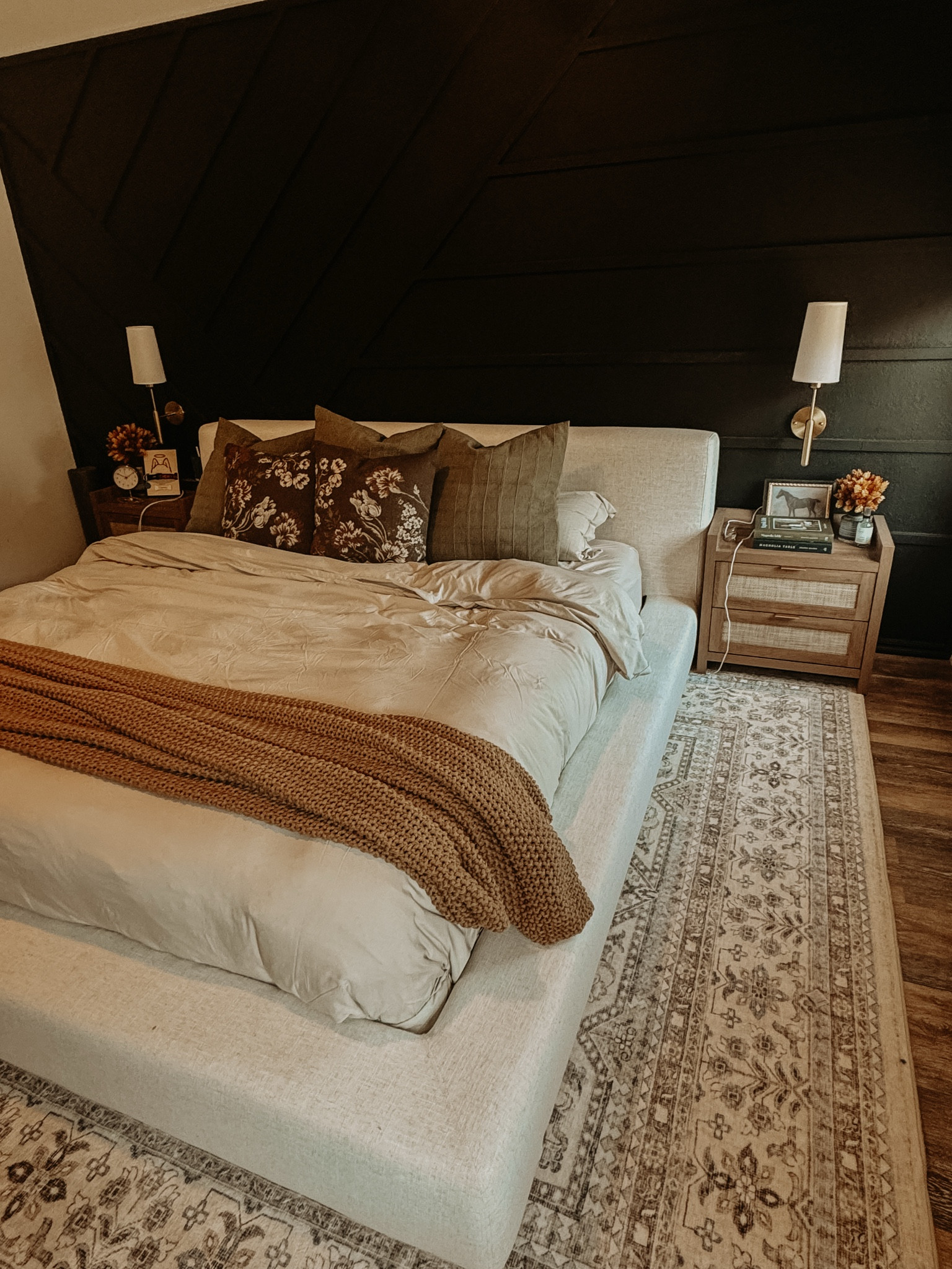 Bedroom of my dreams. The duvet and cover is dream. #bedroom #masterbedroom #bedroom decor #bedding 

#LTKHome #LTKStyleTip