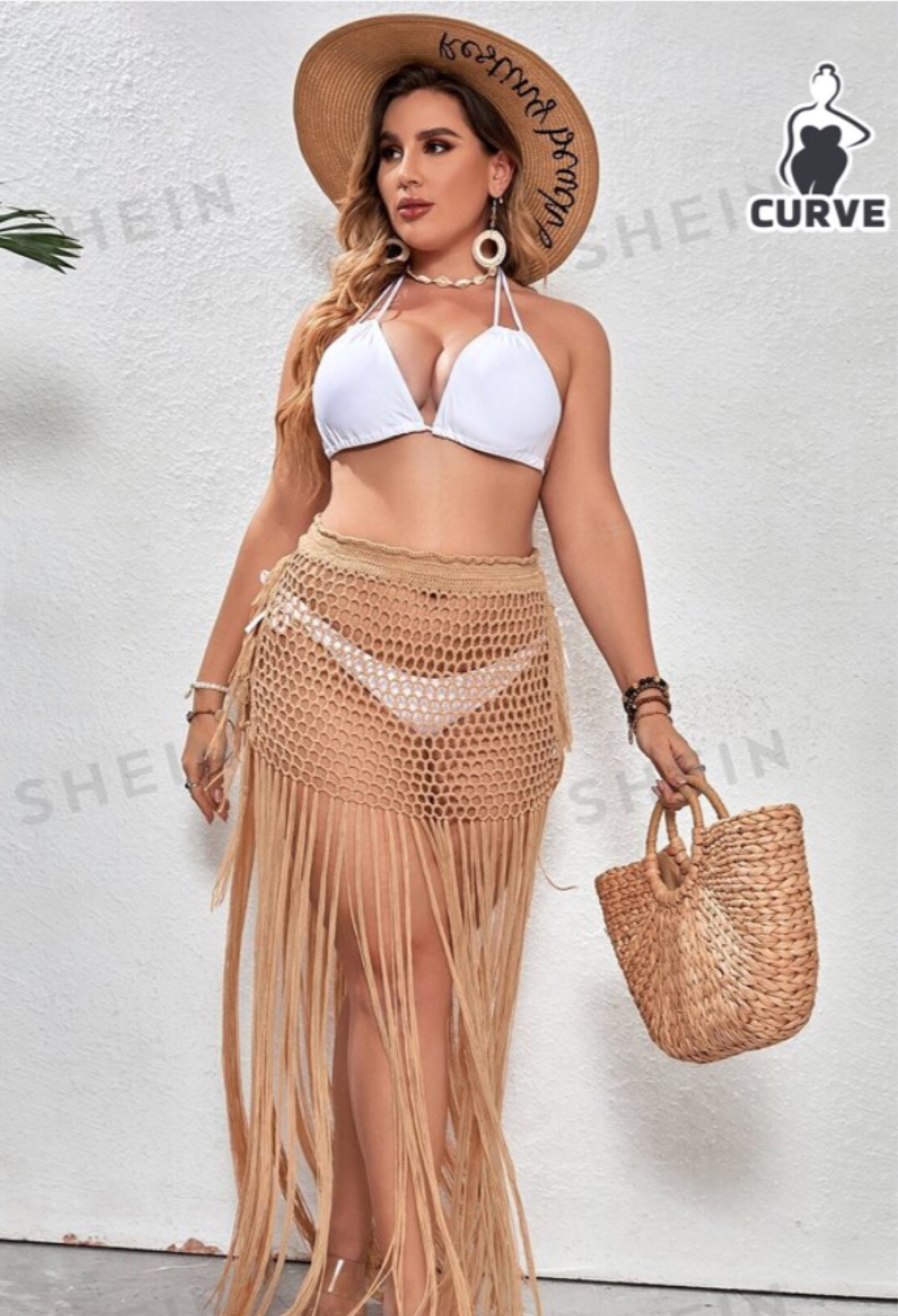 Boho Crochet Fringe Coverup 

#LTKswim #LTKsalealert #LTKstyletip