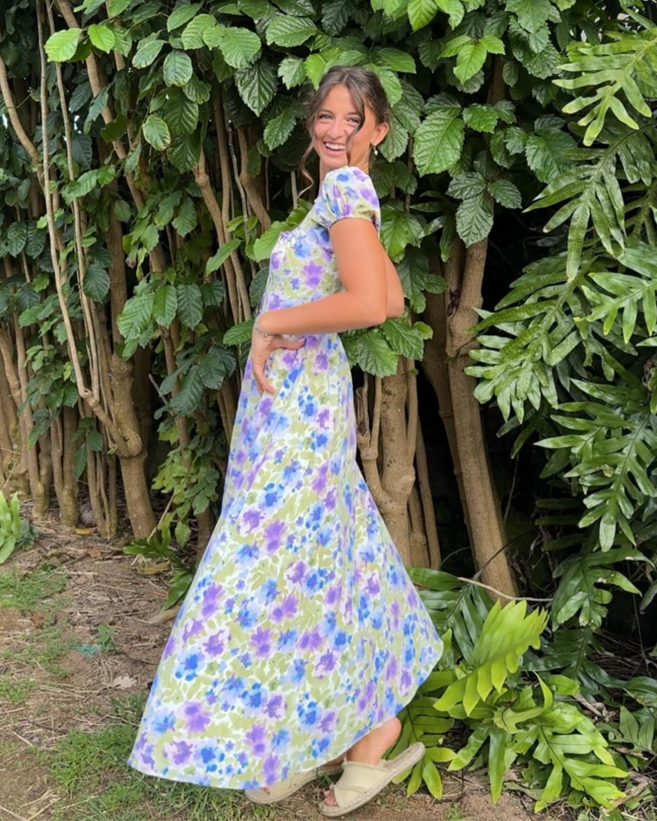 the colors in this dress >> 
code: NATALIEZ20🪻

vacation outfit, maxi dress, floral dress, summer outfit 

#LTKsalealert #LTKSeasonal #LTKfindsunder100