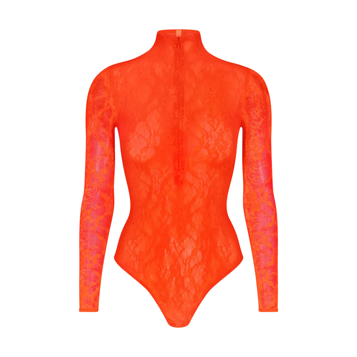 LINED LONG SLEEVE THONG BODYSUIT | SKIMS (US)