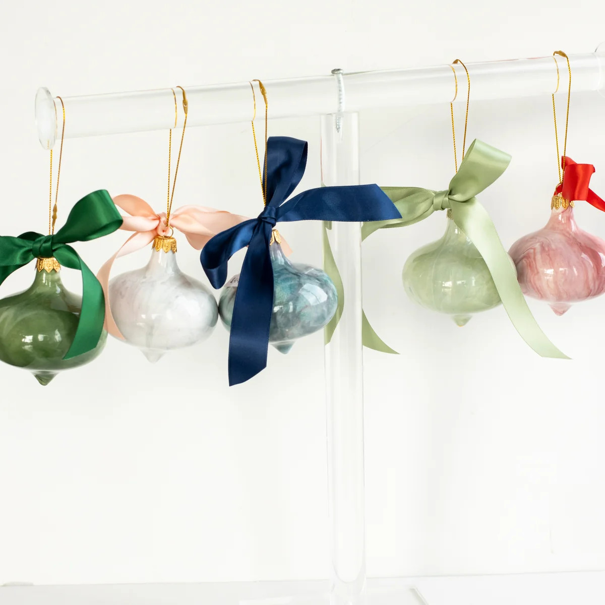 Marbled Finial Ornament | Susan Gordon Pottery