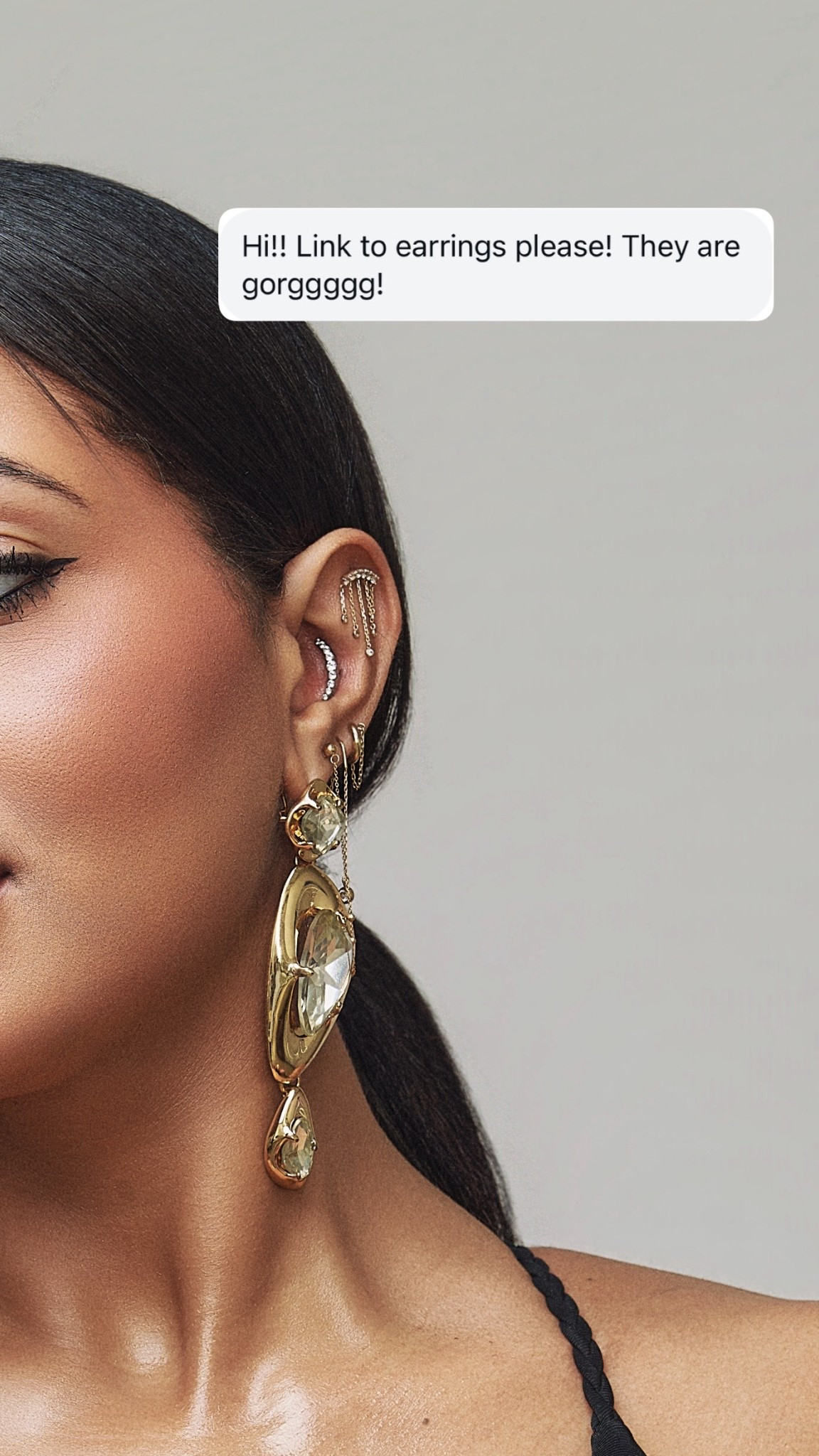 Statement earrings 

#LTKselfcare #LTKootd #LTKU