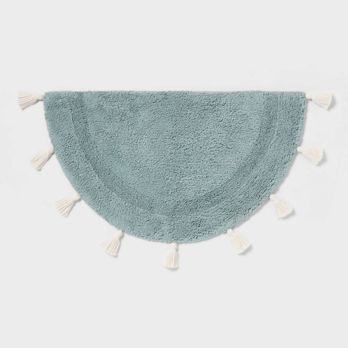 18"x32" Half Moon Bath Rug with Tassels - Threshold™ | Target