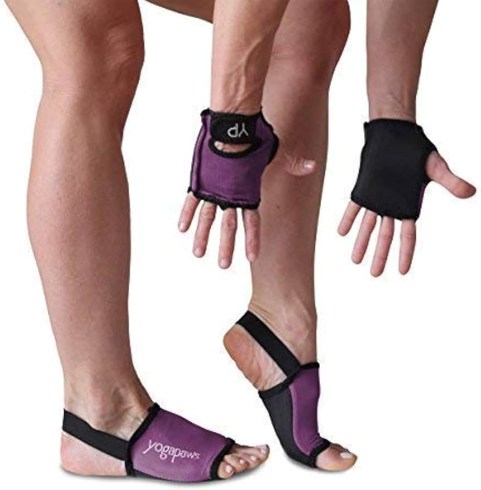 YogaPaws SkinThin Non Slip Yoga Gloves and Yoga Socks for Women & Men for Hot Yoga, Crossfit, Cyc... | Amazon (US)