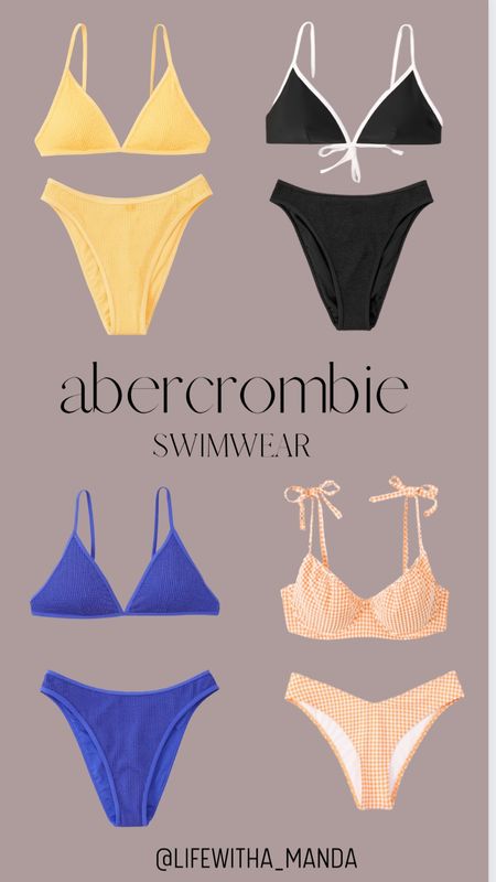 Abercrombie swim😍 

#swim #swimwear #resortwear #bikini #abercrombie #abercrombiefinds #vacation #summeroutfit

#LTKswim #LTKSale #LTKFind