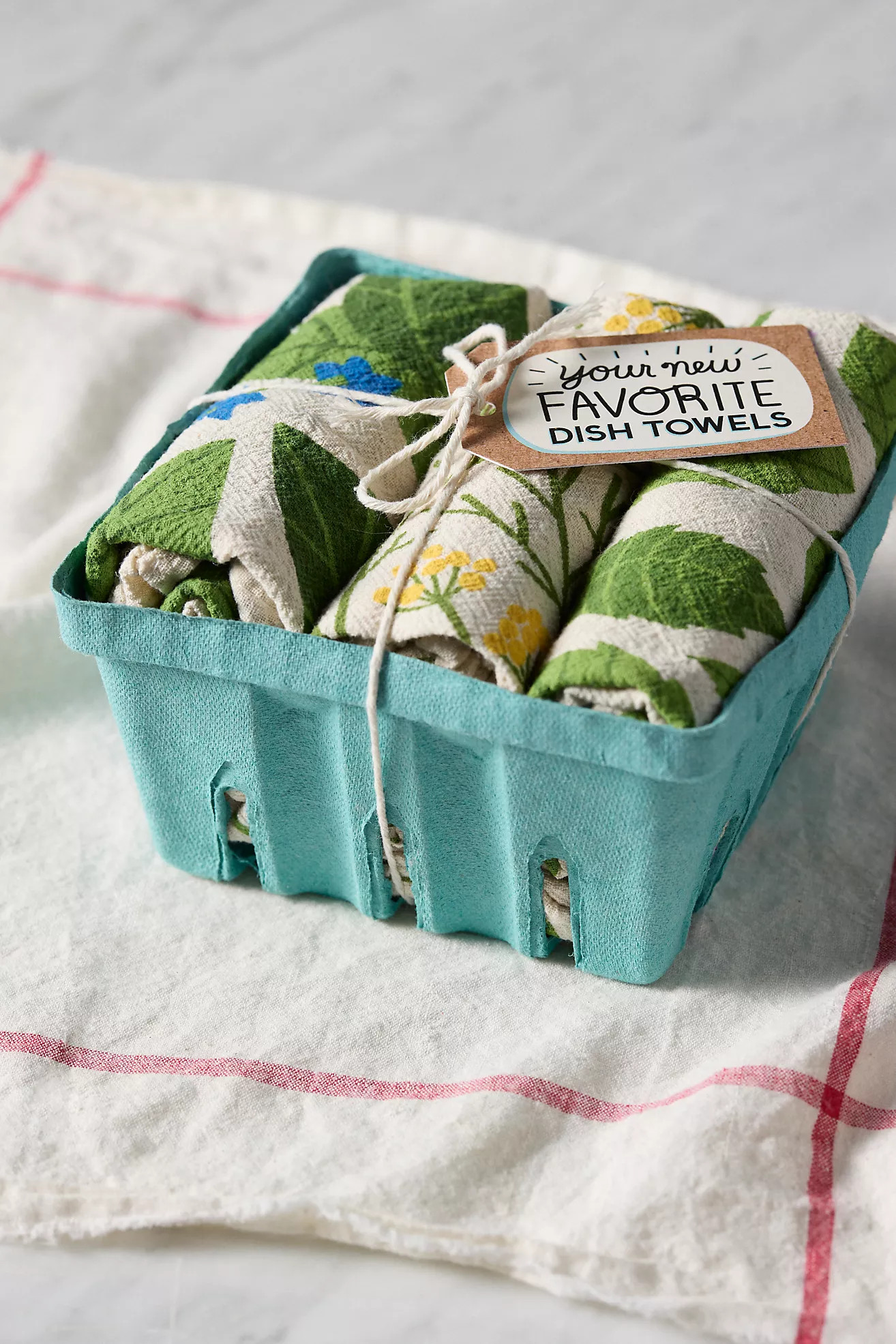 Neighborgoods Tea Towel Set, Herbs | Anthropologie (US)