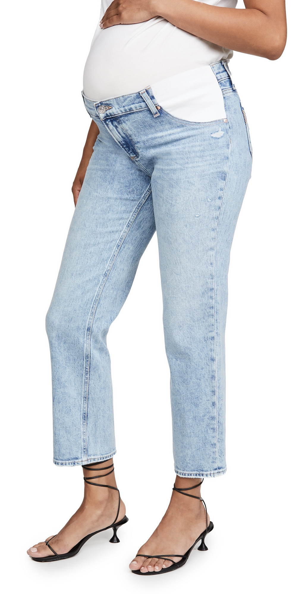 PAIGE Noella Straight Maternity Jeans Liza 28 | Shopbop