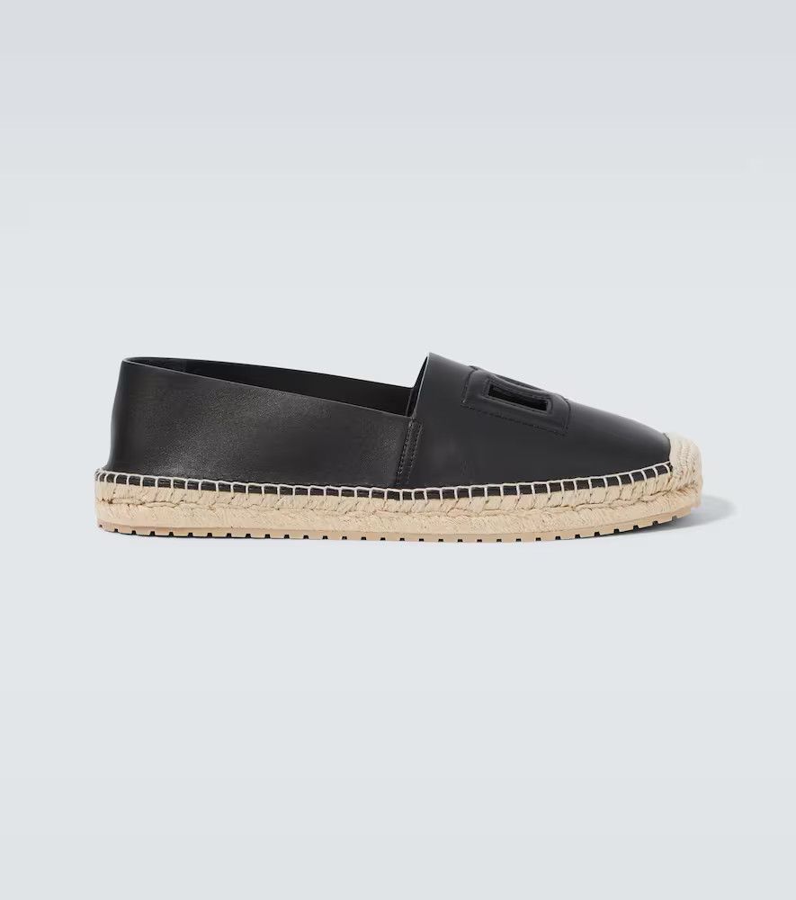 Dolce&Gabbana DG leather espadrilles | Mytheresa (INTL)