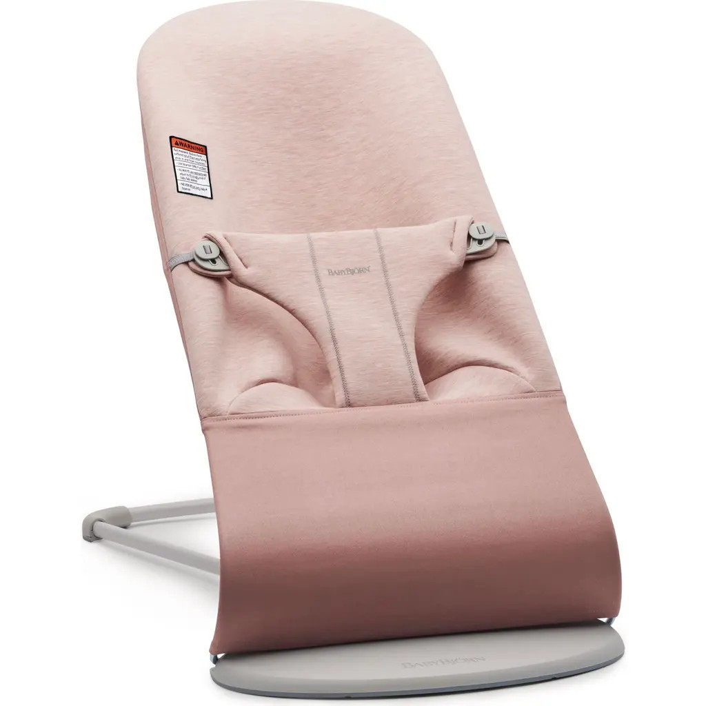 BabyBjörn Bouncer Bliss Convertible Jersey Baby Bouncer in Light Pink at Nordstrom | Nordstrom