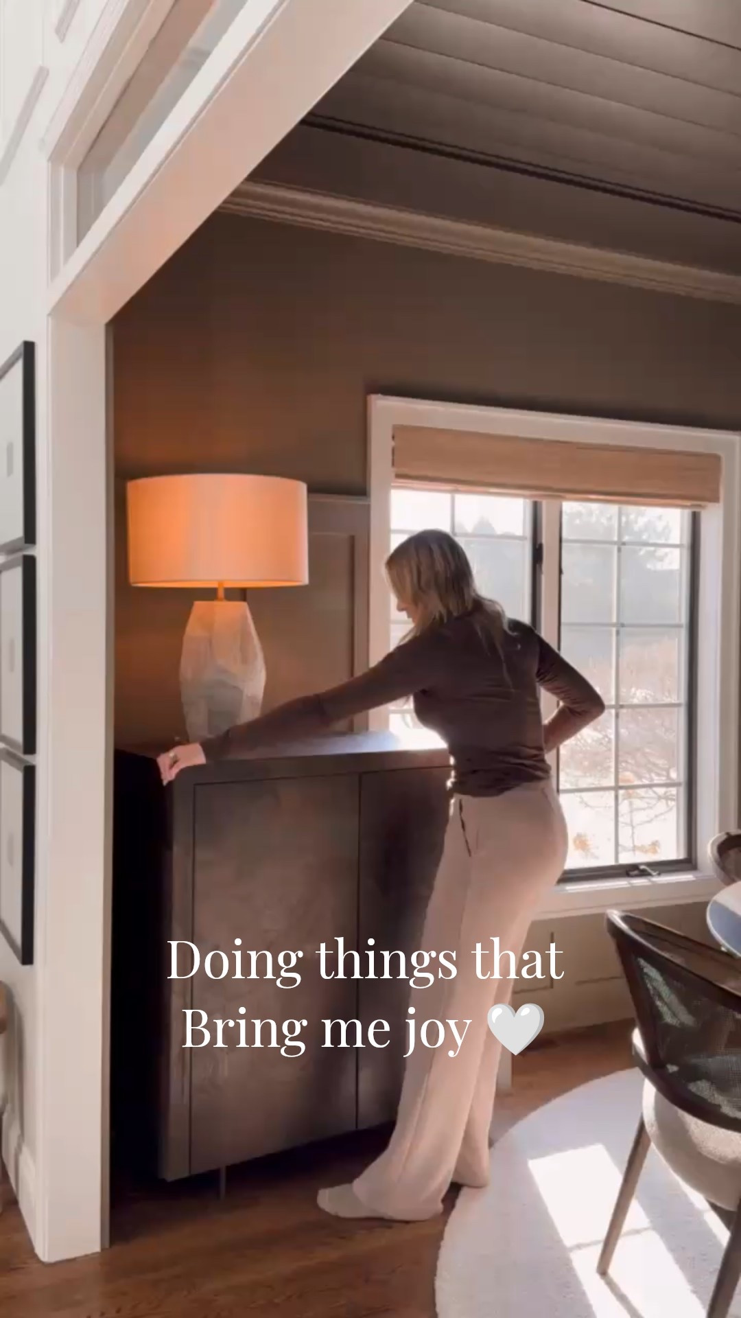 Doing things that bring me joy. Like rearranging furniture and hanging curtains. Sometimes Its the small easy things that can make a room feel brand new again 🤍

#LTKdayinmylife #LTKHome #LTKmomlife