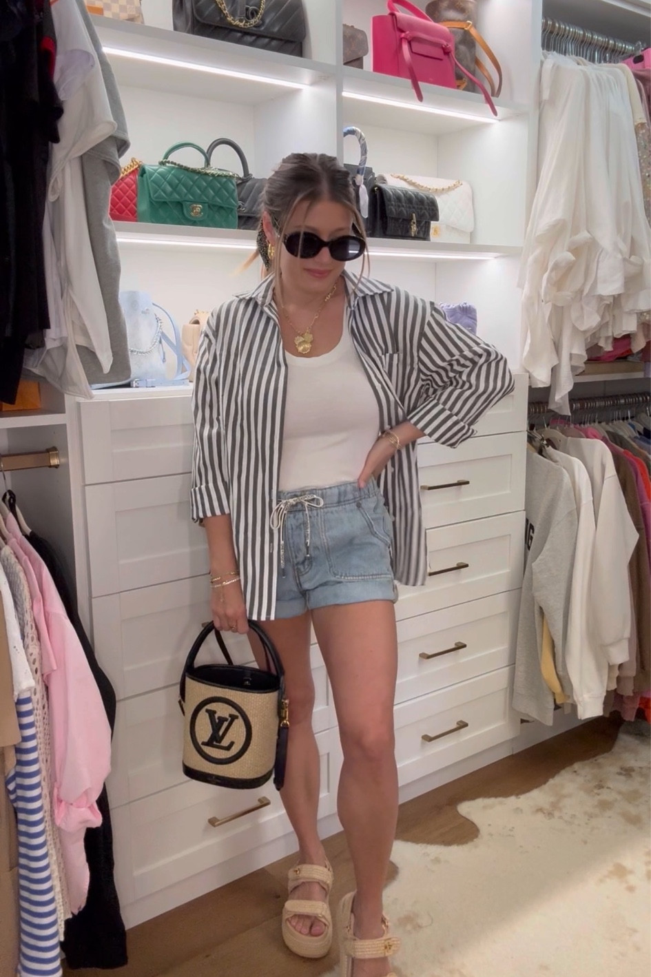 I’m wearing a small tank, small top, small shorts and 6 sandals

#ChristianBlairVordy #SpringStyle #SummerStyle #LooksForLess #AffordableLooks

#LTKstyletip #LTKfindsunder50 #LTKxTarget