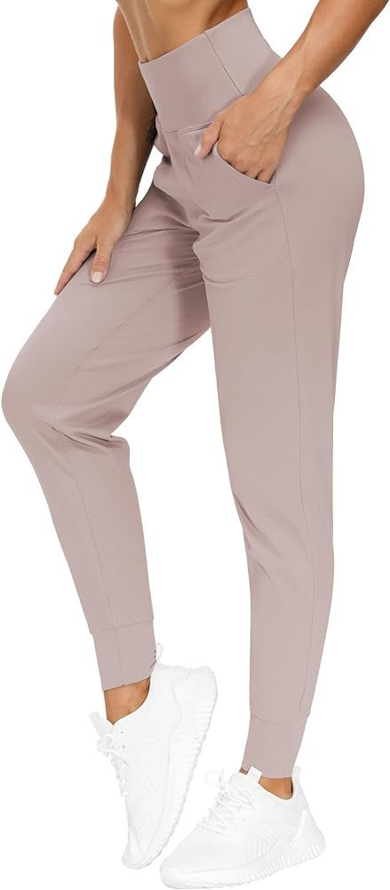 THE GYM PEOPLE Athletic Joggers for Women Sweatpants with Pockets Workout Tapered Lounge Yoga Pan... | Amazon (CA)