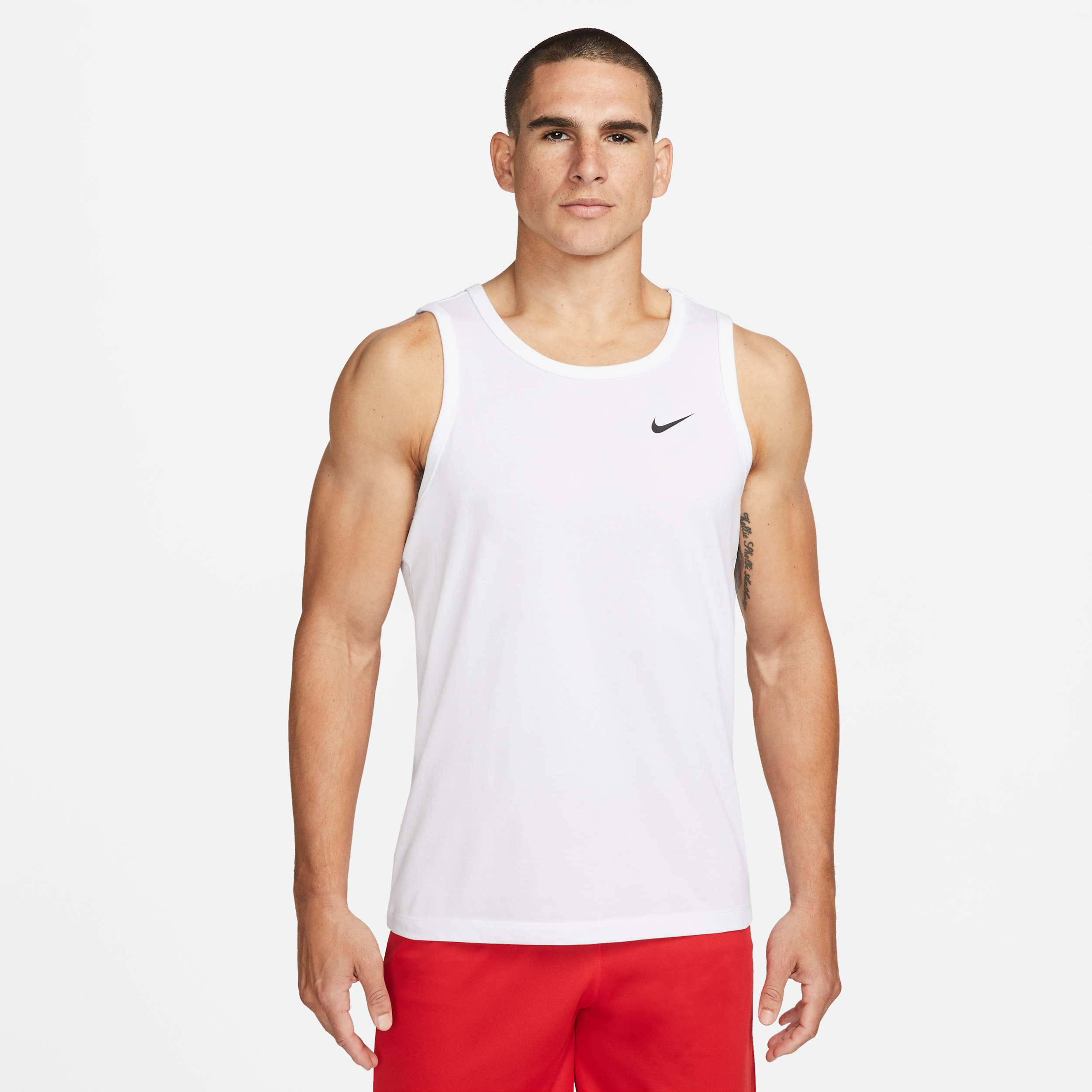 Nike Men's Dri-FIT Training Tank Top in White | AR6069-100 | Nike (US)