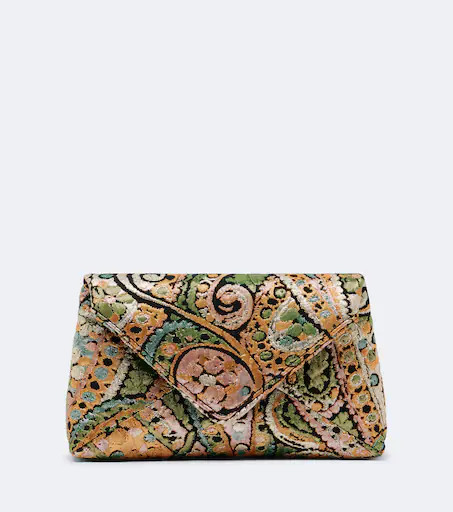 Dries Van Noten Medium jacquard clutch | Mytheresa (US/CA)