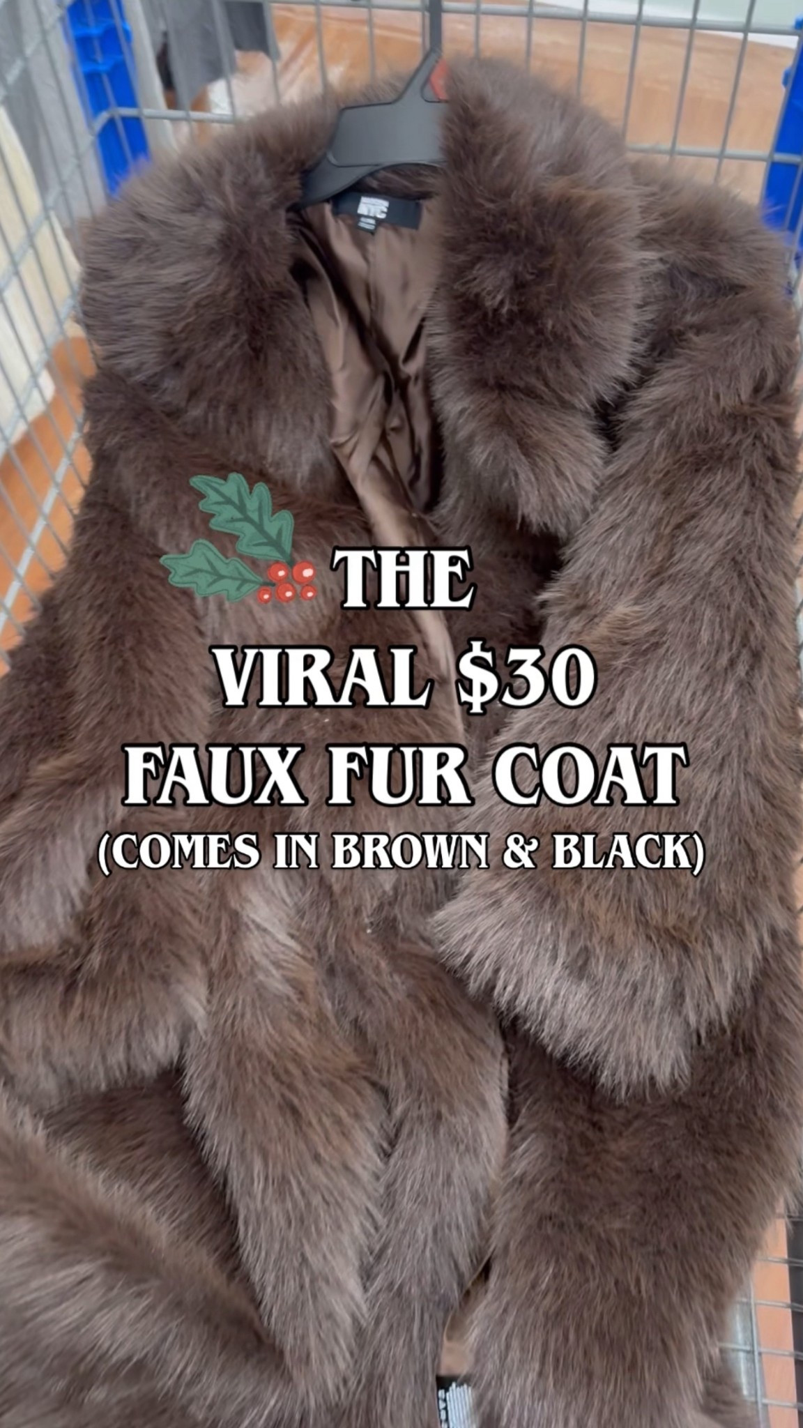 The BEST $30 faux fur coat 

#LTKHoliday #LTKGiftGuide #LTKmomlife