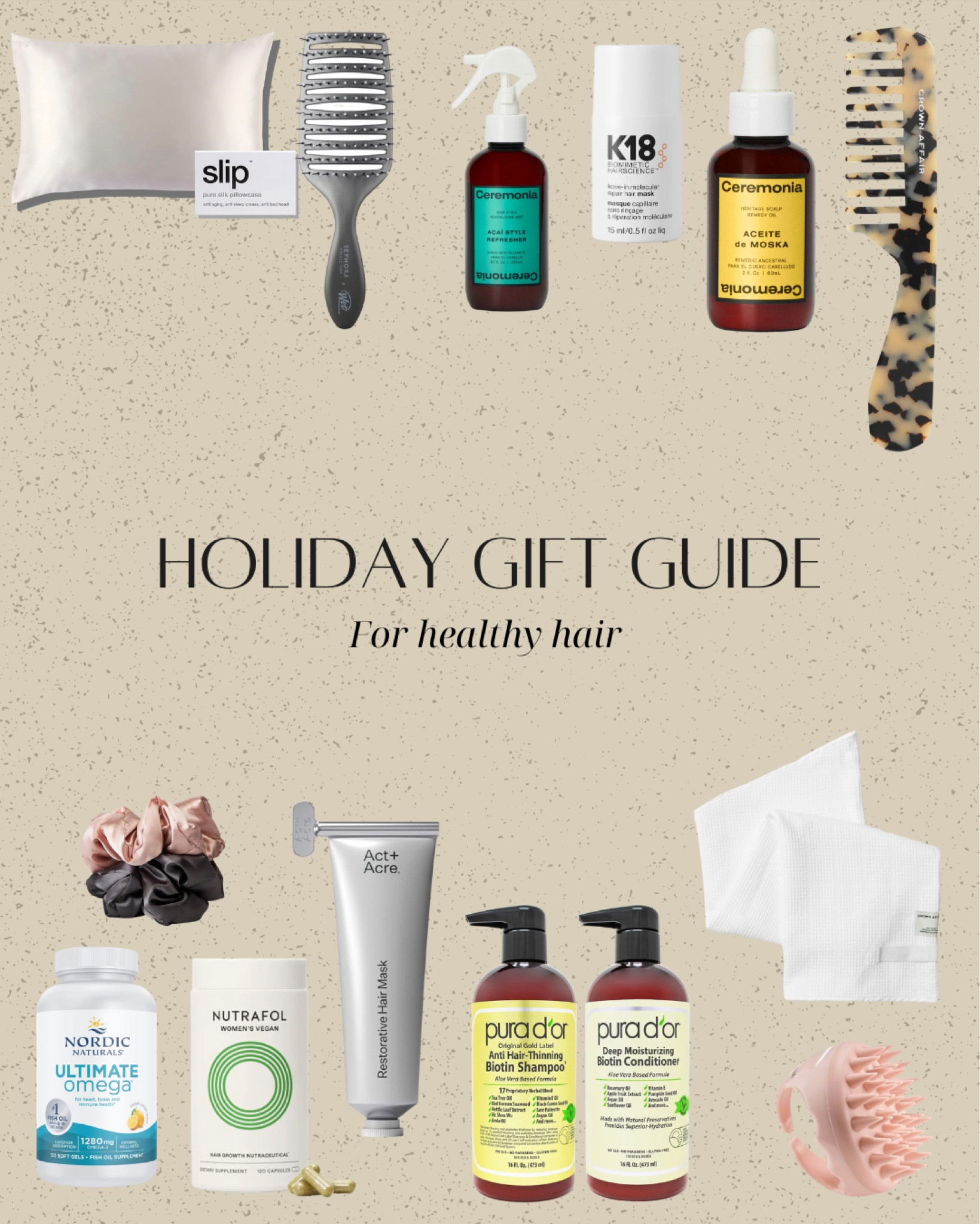 Holiday gift guide: for healthy hair 

#LTKHoliday #LTKGiftGuide #LTKSeasonal