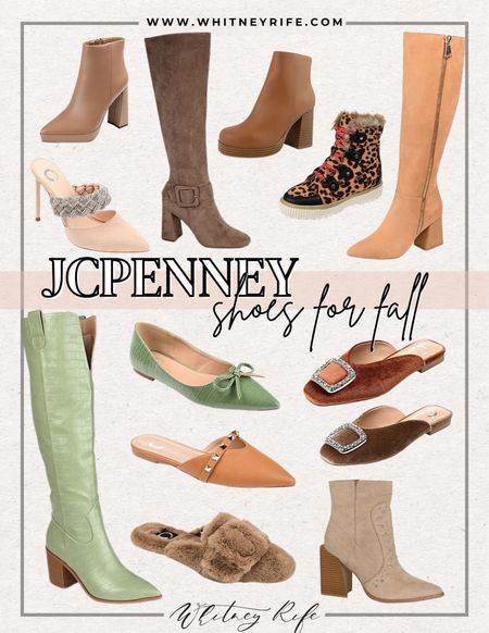 JCPENNEY shoes for fall! 

Shoes for fall - fall shoes - shoes for winter - boots for fall - boots for winter - mules

#LTKshoecrush #LTKunder100 #LTKSeasonal