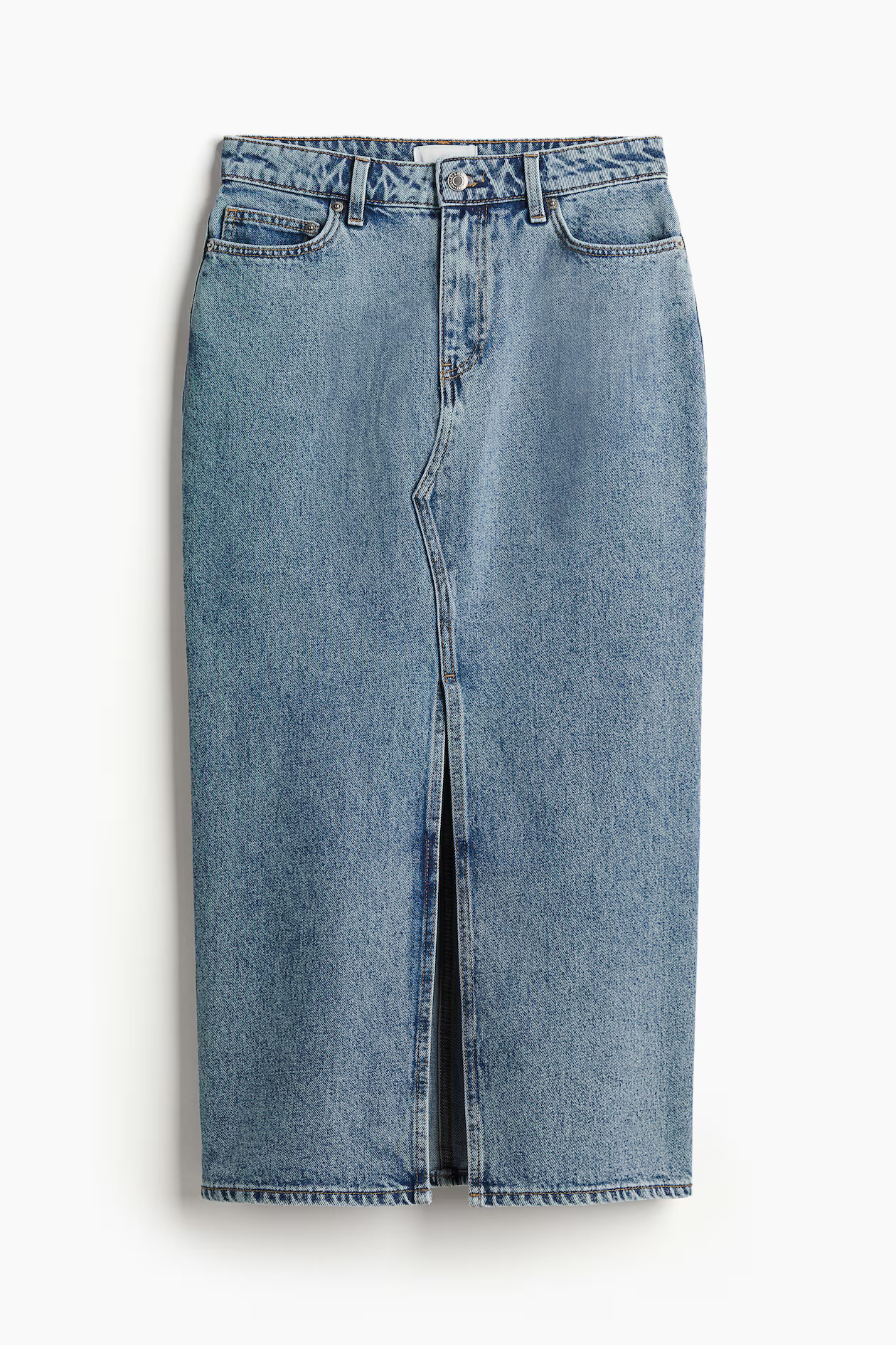 Denim Midi Skirt | H&M (US + CA)