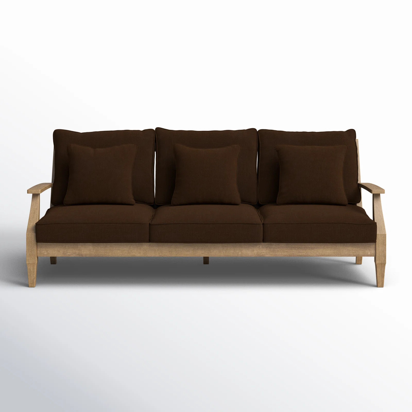 Samya 83'' Wide Outdoor Patio Sofa with Cushions | Wayfair North America