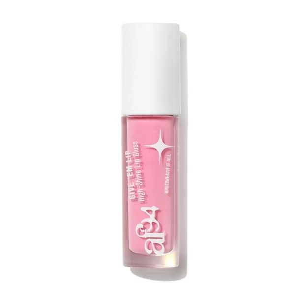af94 Give Em Lip High Shine Lip Gloss, Underneath It All, Pink | Walmart (US)