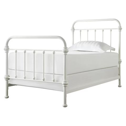 Tilden Standard Metal Bed - White (Twin) | Target