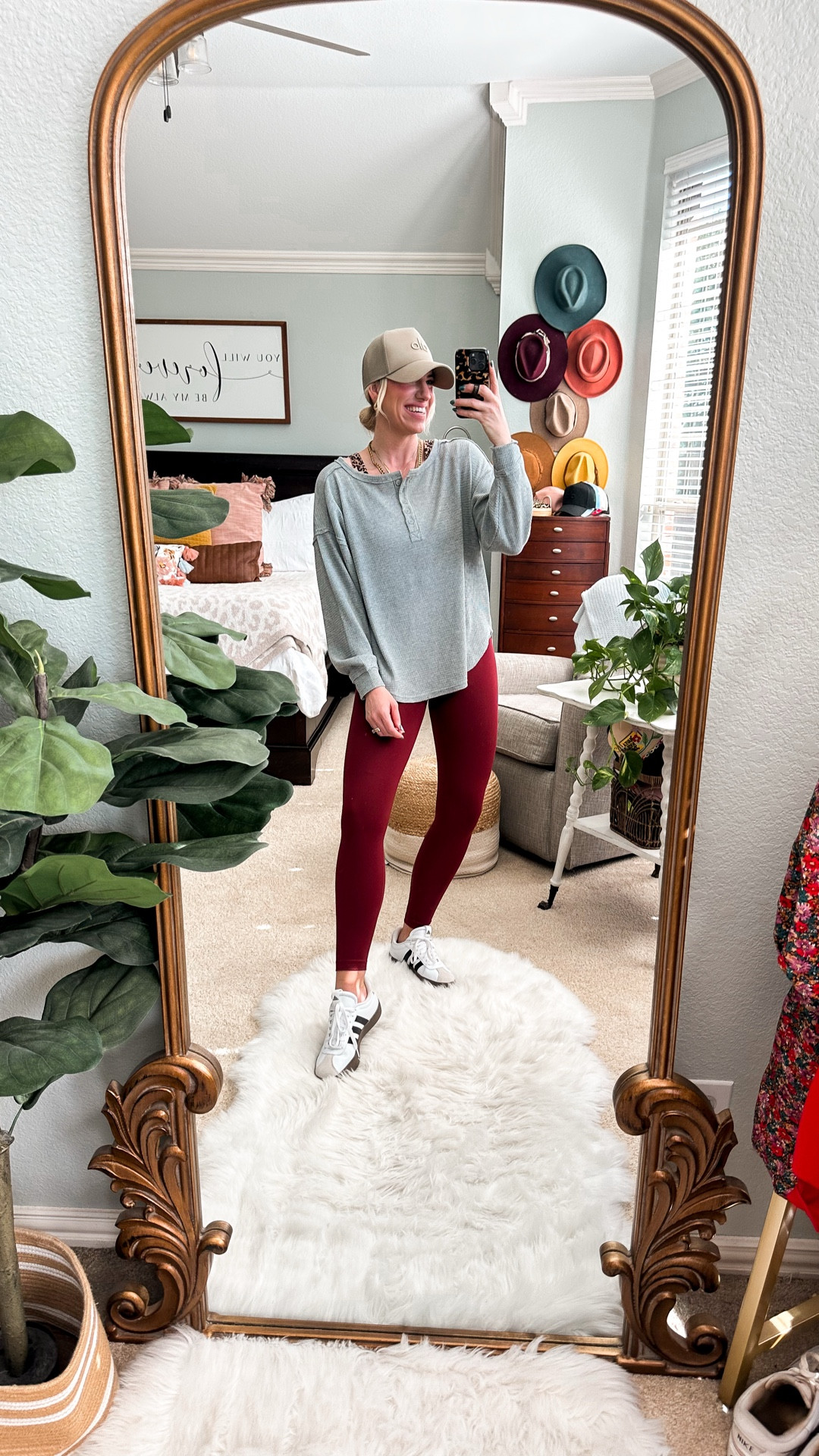 Target 🎯 athleisure haul
Henley waffle knit top
Comes in other colors and fits tts 
Great with leggings 
Aerie look for less  

#LTKStyleTip #LTKFindsUnder50 #LTKActive