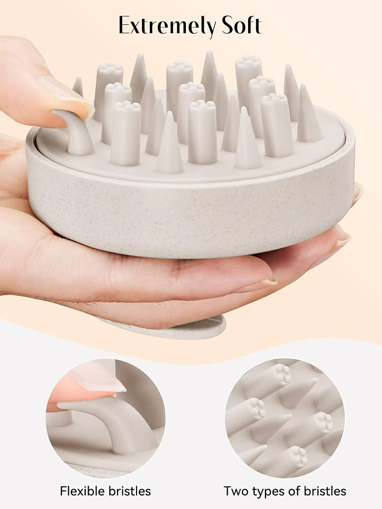 HEETA Hair Scalp Massager for Hair Growth, Shampoo Brush, Scalp Exfoliator with Soft Silicone Bri... | Amazon (US)