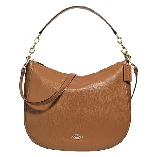COACH Elle Hobo Shoulder Bag, Light Saddle | Amazon (US)