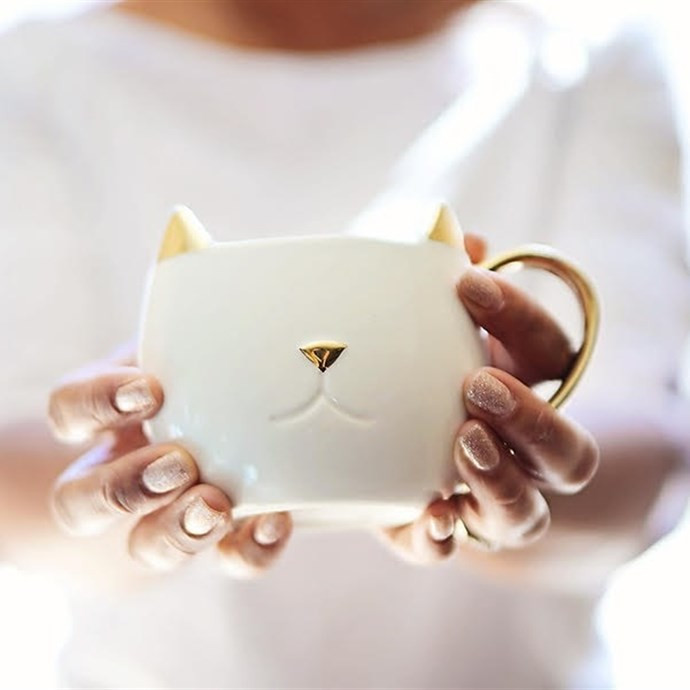 Ceramic Cat Mug | Jane