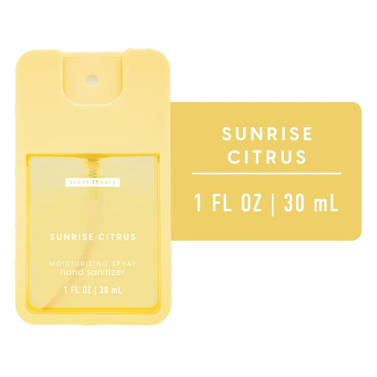 Scent Theory Hand Sanitizer Spray, Sunrise Citrus, 1 fl oz | Walmart (US)