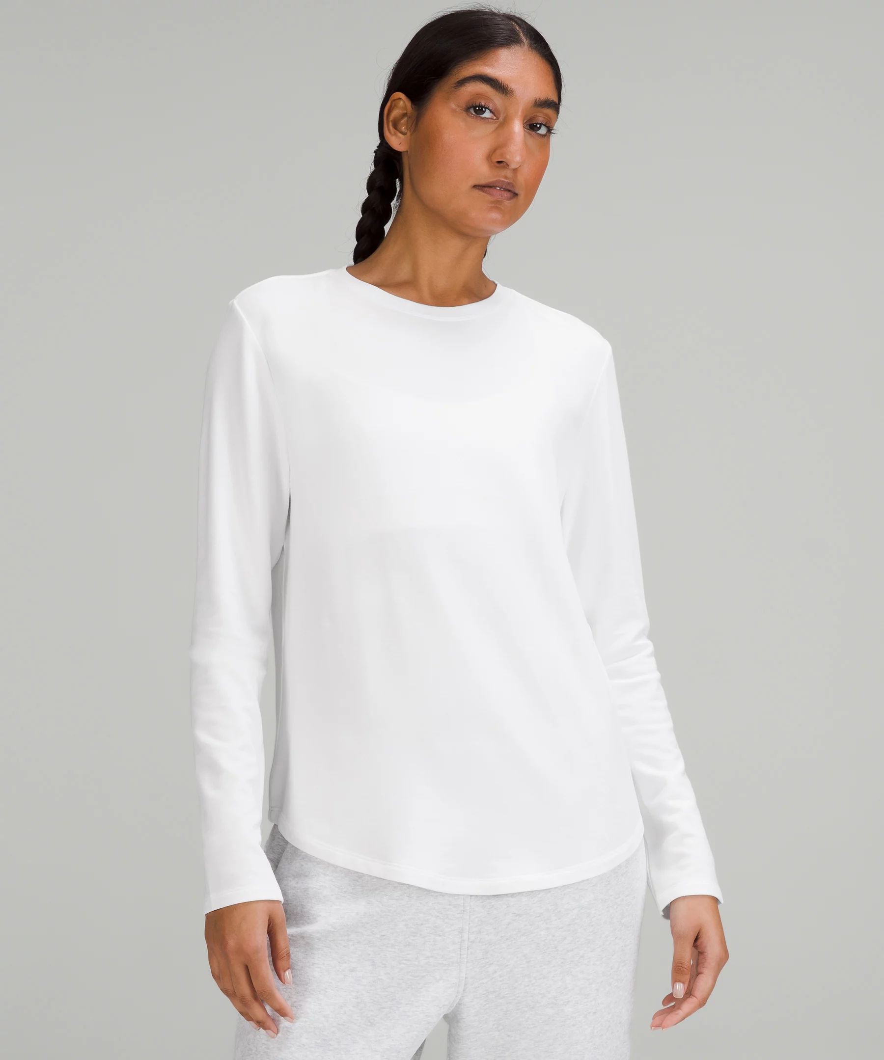 Love Modal Fleece Long-Sleeve Shirt | Women's Long Sleeve Shirts | lululemon | Lululemon (US)