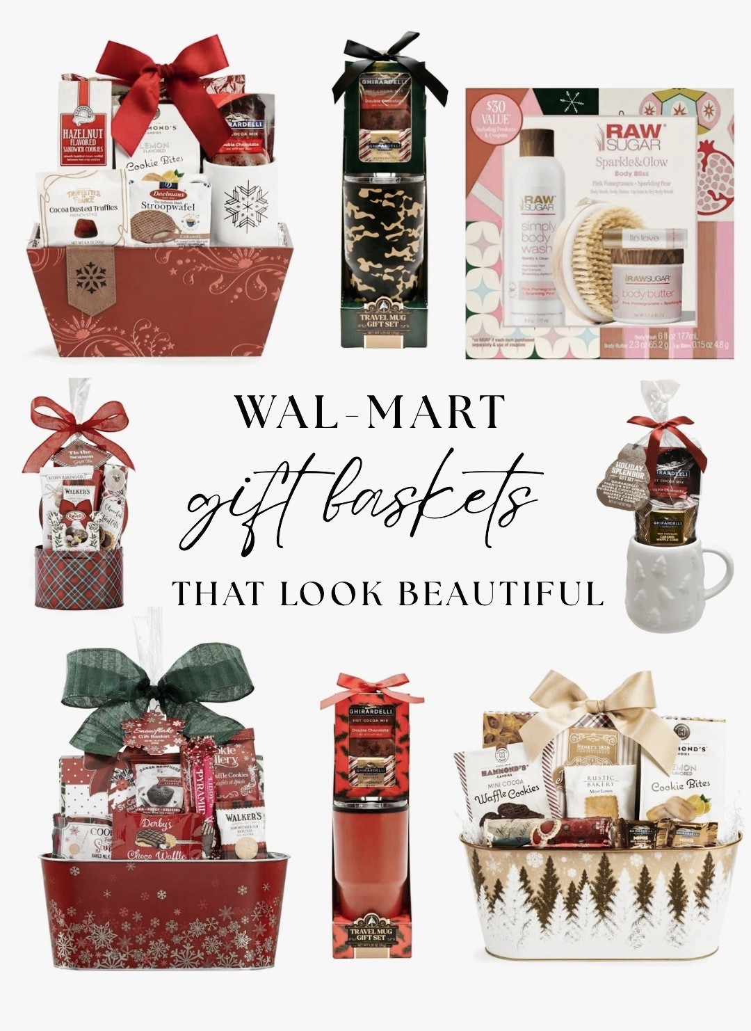 Gift baskets from Wal-Mart that really look good - perfect for last-minute gifting ✨ 

gifts for grandma
gifts for him 
gifts for men 
gift exchange 
gift ideas 

#LTKSeasonal #LTKGiftGuide #LTKHoliday