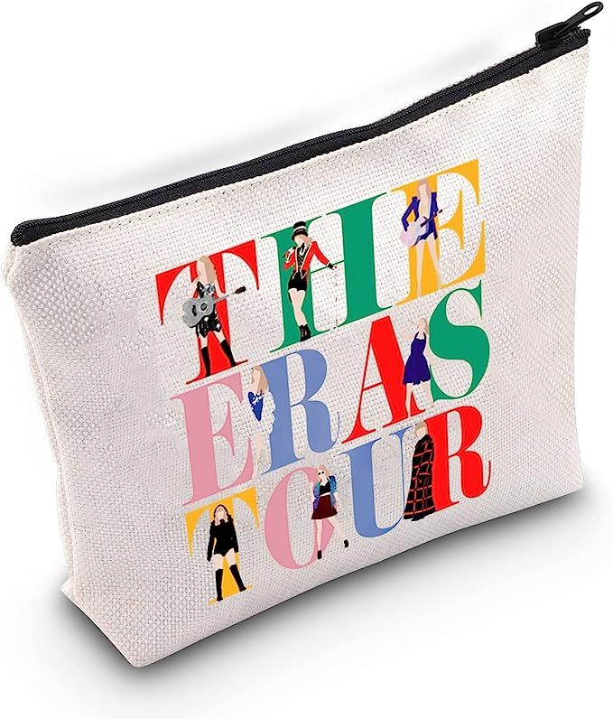 TOBGBE Gifts For Tour Concert Singer Gifts Singer Tour Inspired Zipper Cosmetic Bag Singer's Merc... | Amazon (US)
