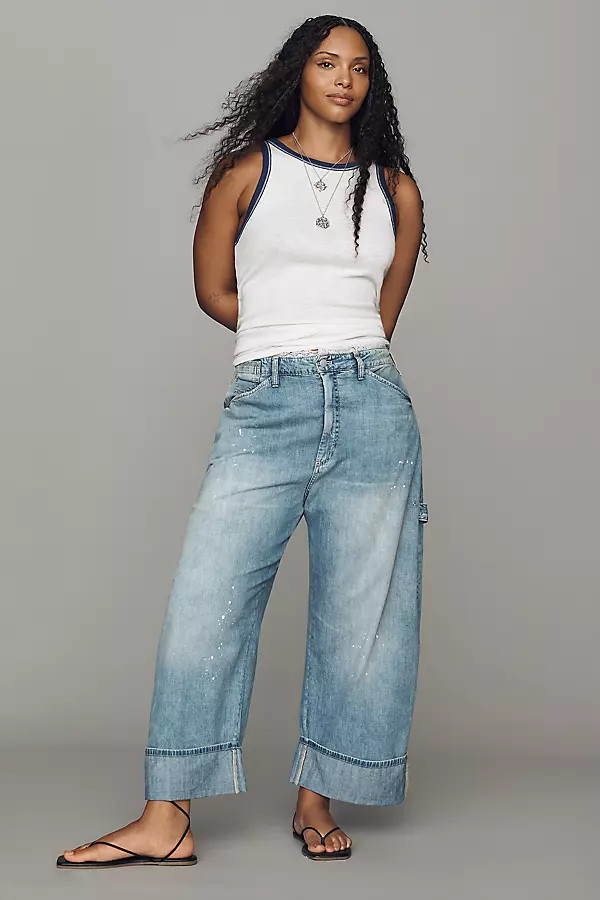Kayden High-Rise Carpenter Barrel Jeans | Anthropologie (US)