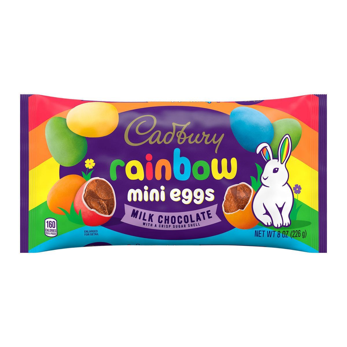 Cadbury Mini Eggs Milk Chocolate Rainbow Easter Candy - 8oz | Target