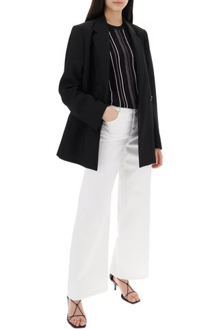 TOTEME double-breasted recycled wool blazer | Residenza725 US