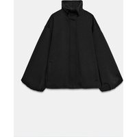 Zara - Technical Bomber Jacket - Black - S - Woman | Zara UK
