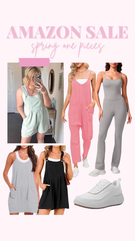 Amazon spring one pieces on sale now 💖

Women’s fashion / one piece outfit / lounge set / loungewear / casual outfit / spring fashion / spring outfit idea / casual look idea / everyday outfit / mom on the go / running errands / fun outfit / travel outfit / white sneakers / spring shoes / white shoes

#LTKstyletip #LTKsalealert #LTKfindsunder50