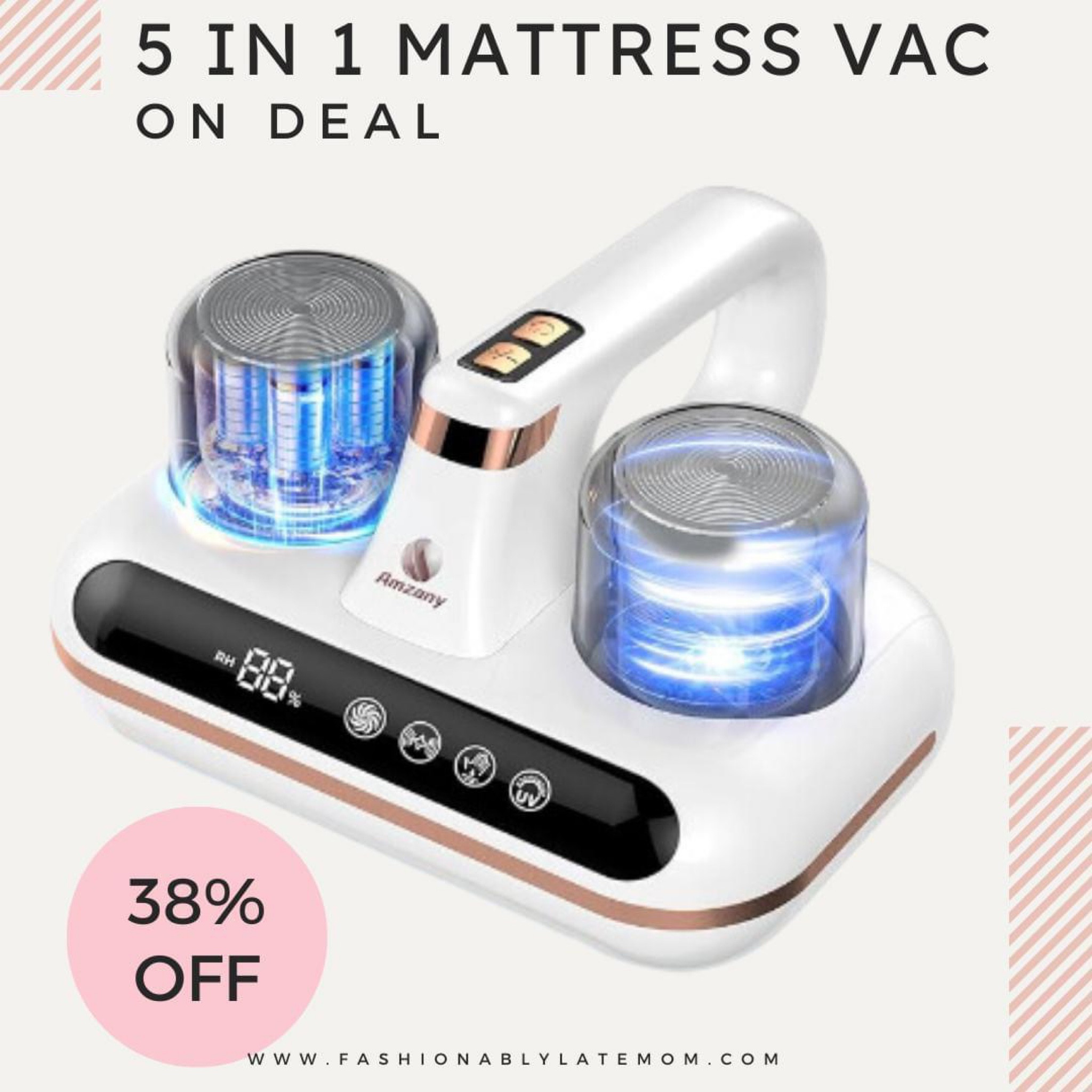 Mattress vacuum 
Fashionablylatemom 
Fashionably late mom 
Amazon find 