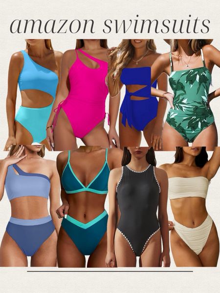 Amazon One piece swimsuits under $40, two piece swimsuit, high waisted bikini 

#LTKSwim #LTKFindsUnder50 #LTKStyleTip