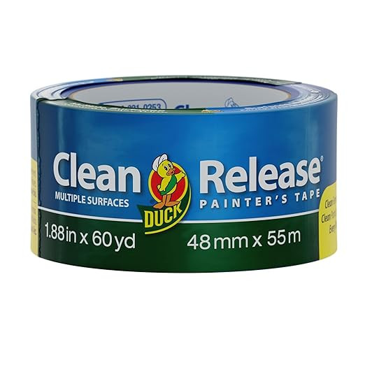 Duck Clean Release Blue Painter's Tape, 2-Inch (1.88-Inch x 60-Yard), Single Roll, 240195 | Amazon (US)