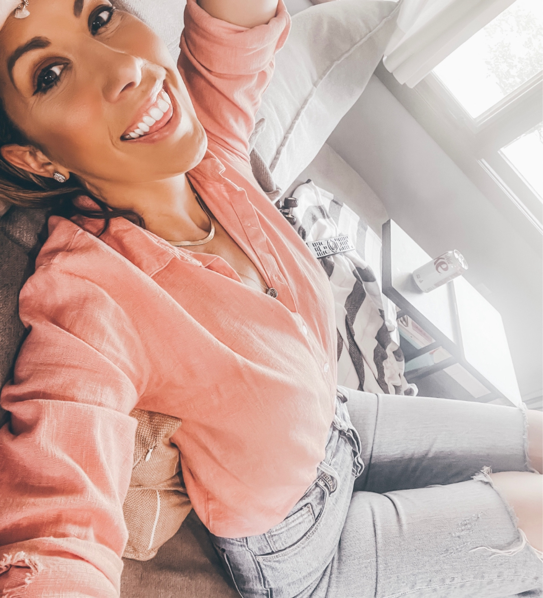 This sweet linen button down is now under $30! The perfect top for a casual day out. ♥️

#LTKunder50 #LTKFind #LTKSeasonal