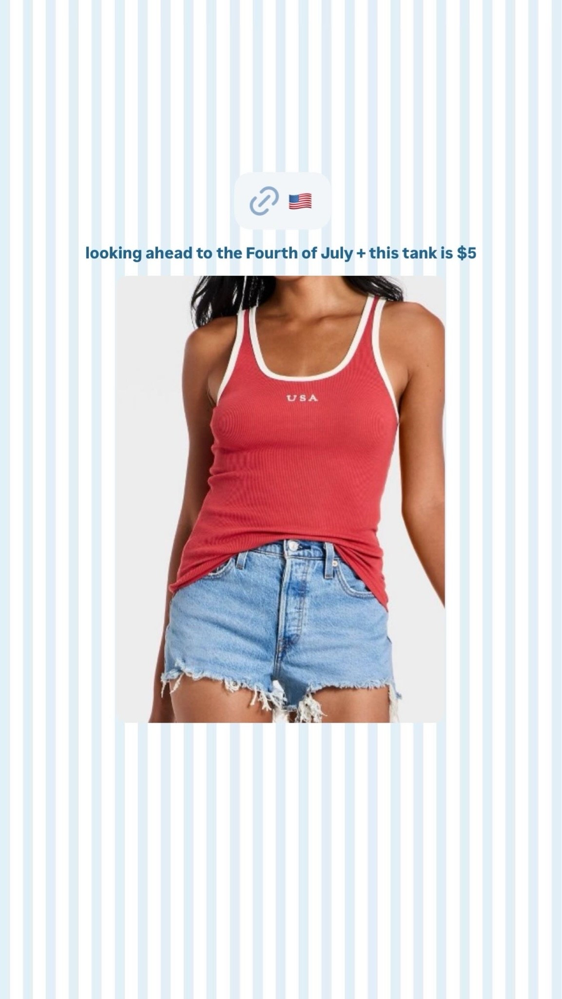 // Fourth of July outfit inspo // Fourth of July // USA tank top // this tank is only $5!! //

#LTKootd #LTKActive #LTKSeasonal