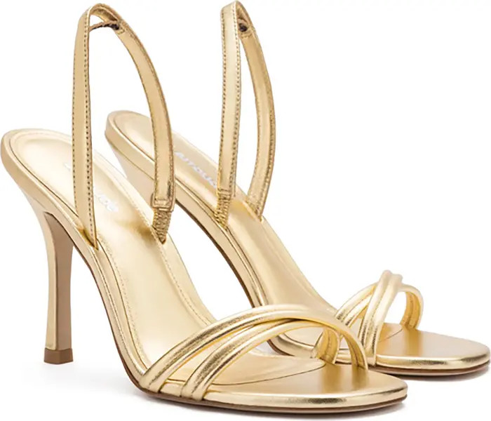 Larroudé Annie Slingback Stiletto Sandal (Women) | Nordstrom | Nordstrom