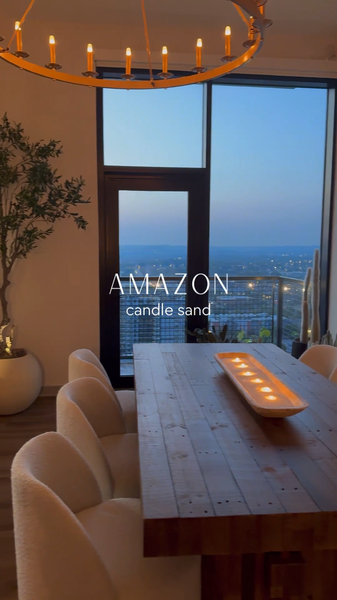 Check out how I created this stunning ambiance in my home using a wooden vessel and candle sand from Amazon! 

#cozyroomaesthetic #lightinghack #interiordecorideas #cozylighting #warmlighting #amazonhomedecor #neutralhomedecor #neutralaesthetic

#LTKHome #LTKVideo #LTKFindsUnder50