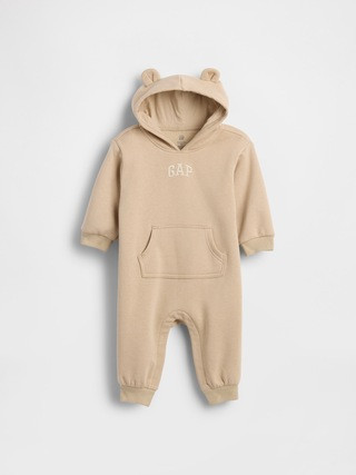 Baby VintageSoft Logo Hoodie One-Piece | Gap (US)